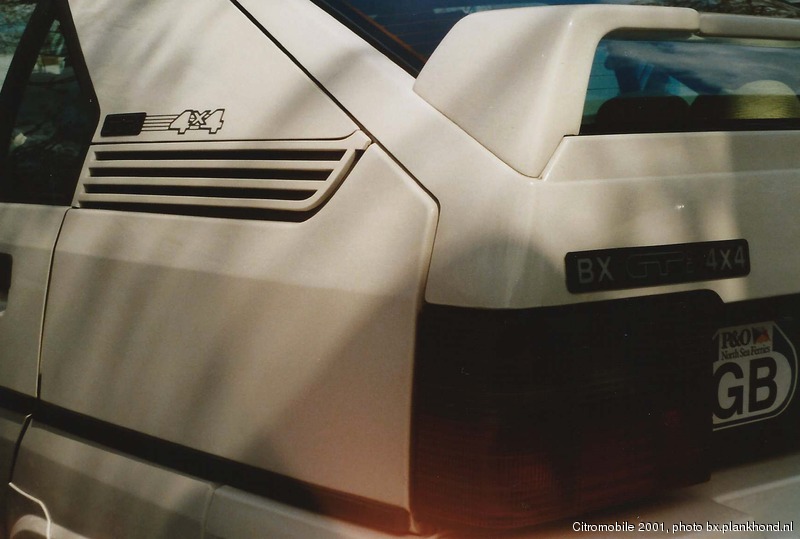 Britse BX GTI 4 WD