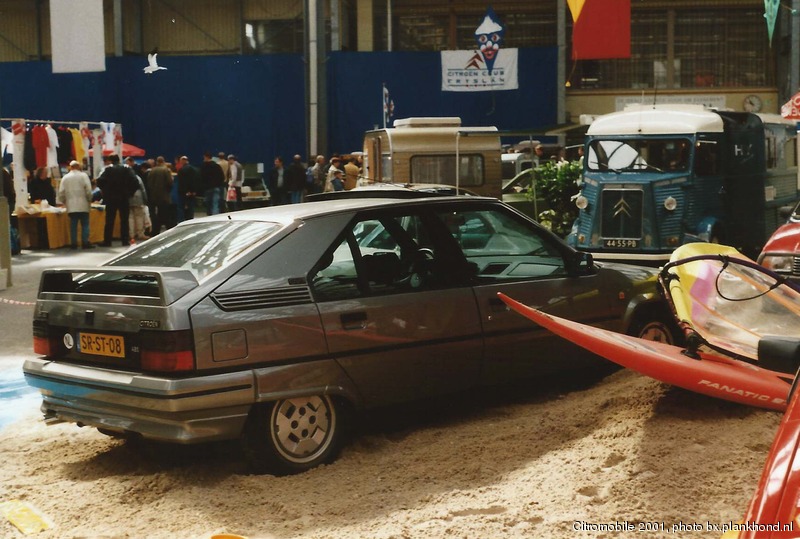 BX GTI 4WD, datum eerste toelating 30 oktober 1990 op de stand van de BX club Nederland