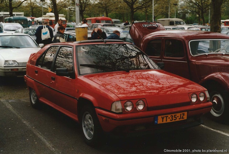 BX GTI 16, datum eerste toelating 30 juni 1988, is dit een CXA?