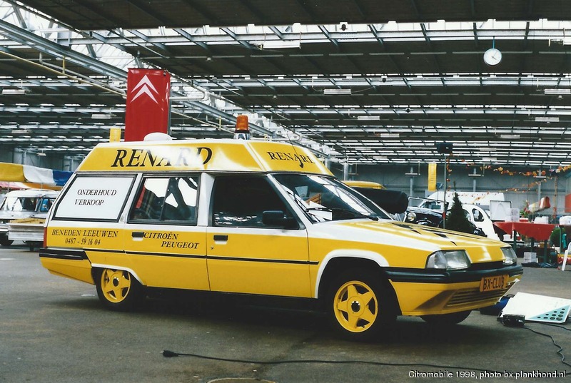 BX Ambulance op de stand van de BX club Nederland